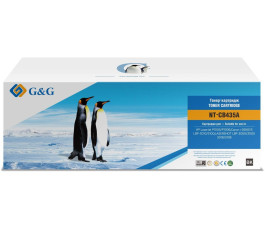 Картридж совместимый G&G, HP CB435A/ Canon 712 1.5k с чипом