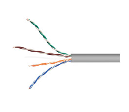 Кабель внутренний витая пара Бухта 100м Cablexpert UTP5e 4pr 0.51mm медь UPC-5051E-4-CU/100