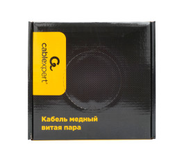 Кабель внутренний витая пара Бухта 100м Cablexpert UTP5e 4pr 0.51mm медь UPC-5051E-4-CU/100