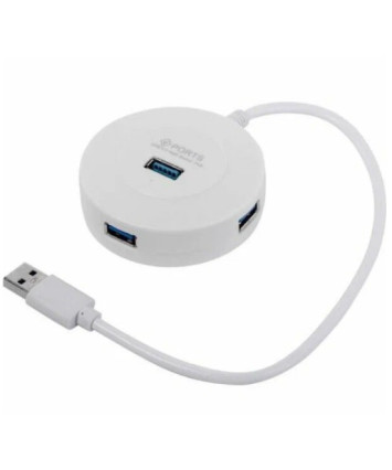 USB-концентратор Smartbuy SBHA-7314-W/50 (4 порта USB 3.0), белый