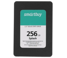 Накопитель SSD SATA 2,5" 256Gb Smartbuy Splash (SBSSD-256GT-MX902-25S3)