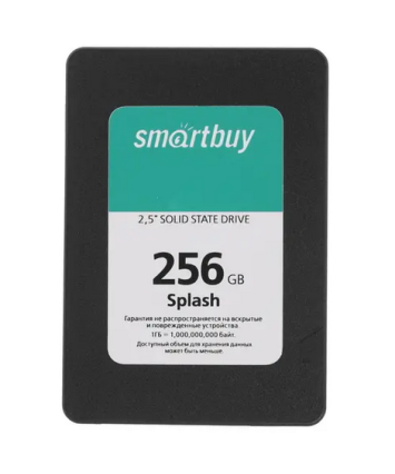 Накопитель SSD SATA 2,5" 256Gb Smartbuy Splash (SBSSD-256GT-MX902-25S3)