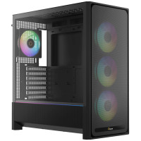 Корпус компьютерный ATX без БП Ocypus Delta C70 BK ARGB, черный