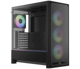 Корпус компьютерный ATX без БП Ocypus Delta C70 BK ARGB, черный
