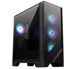 Корпус ATX без БП MSI MAG FORGE 320R AIRFLOW, черный