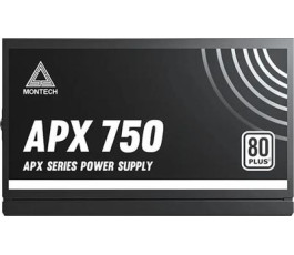 Блок питания 750W Montech APX 750 чёрный 80 PLUS WHITE