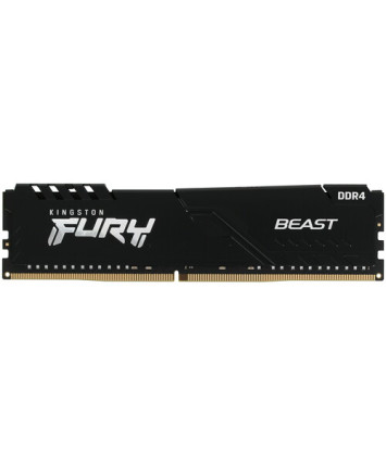 Модуль памяти DDR4 16Gb PC25600 3200MHz Kingston FURY Beast Black (KF432C16BB1/16)
