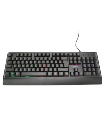 Клавиатура с подсветкой Gembird KB-220L, черный, USB