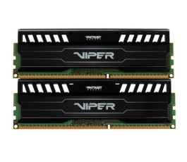 Комплект модулей памяти DDR3 2x4Gb PC12800 1600MHz Patriot Viper 3 (PV38G160C9K)