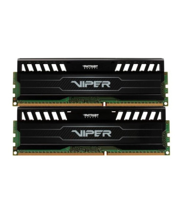 Комплект модулей памяти DDR3 2x4Gb PC12800 1600MHz Patriot Viper 3 (PV38G160C9K)