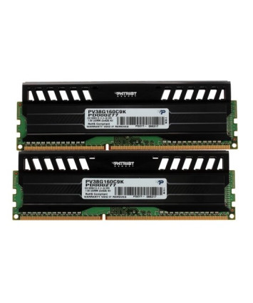 Комплект модулей памяти DDR3 2x4Gb PC12800 1600MHz Patriot Viper 3 (PV38G160C9K)