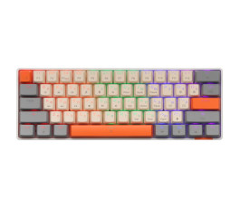 Клавиатура механическая PANTEON T3 PRO CS HS, 60%, RGB, слоновая кость/серый (33)