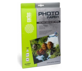 Фотобумага Cactus A3+ Глянцевая 150г/м 20л (CS-GA315020)