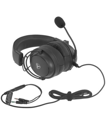 Гарнитура игровая T-Line Haze, черный, провод 2 м.