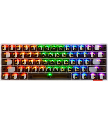 Клавиатура механическая Panteon T3 PRO CK BS USB, бел-чёрная