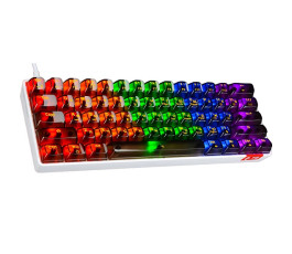 Клавиатура механическая Panteon T3 PRO CK BS USB, бел-чёрная