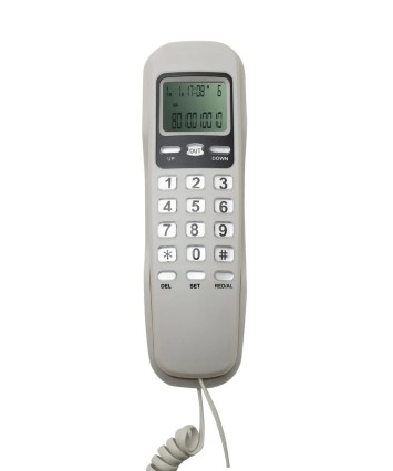 Телефон проводной RITMIX RT-010, белый