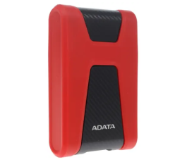 Внешний накопитель HDD 2TB A-Data USB 3.2 красный (AHD650-2TU31-CRD)