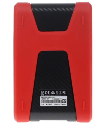 Внешний накопитель HDD 2TB A-Data USB 3.2 красный (AHD650-2TU31-CRD) Внешний накопитель HDD 2TB A-Data USB 3.2 красный (AHD650-2TU31-CRD)