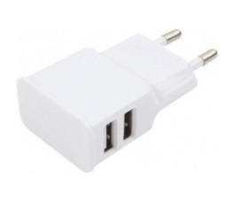 Универсальное СЗУ Cablexpert MP3A-PC-11 (2 USB, 2.1А), белый