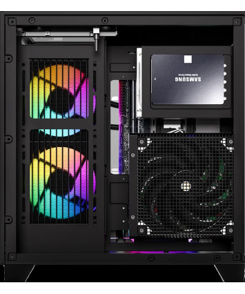 Корпус mATX без БП Formula CRYSTAL Z9M B, черный