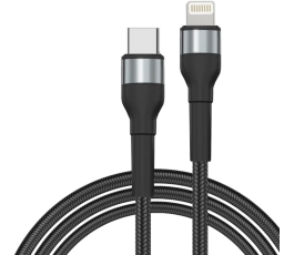 Кабель Type C - Lightning JETACCESS JA-DC60, 2м, черный