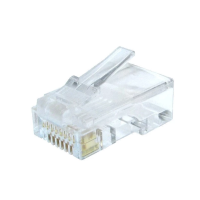 Коннектор Cablexpert RJ-45 (8P8C) LC-8P8C-002 универсальная кат.6, 30 микрон (100 шт.)