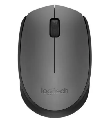 Мышь беспроводная Logitech M170 темно-серая