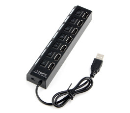 USB-концентратор Gembird UHB-U2P7-02 (7 портов USB 2.0)