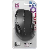 Мышь беспроводная Defender Accura MM-295, черный