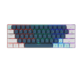 Клавиатура механическая PANTEON T3 RS HS RB, 60%, Rainbow, синий/белый (49)