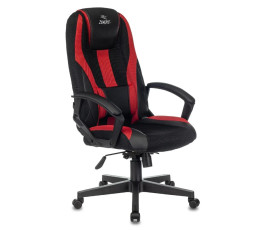 Кресло игровое Zombie 9 черный/красный