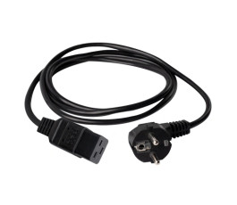 Кабель питания Filum FL-PC16-EU-C19-1.8M, 1.8м, черный