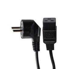Кабель питания Filum FL-PC16-EU-C19-1.8M, 1.8м, черный