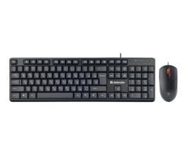 Проводной набор клавиатура + мышь Defender  Line C-511 RU,черный