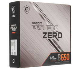 Материнская плата Socket AM5 MSI MAG B650M PROJECT ZERO