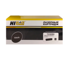 Картридж совместимый Hi-Black (HB-TK-580Bk) Kyocera FS-C5150DN/ECOSYS P6021 Bk, 3,5K