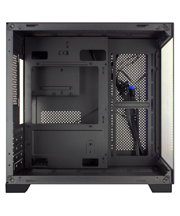 Корпус mATX кубик без БП Ginzzu V320 RGB