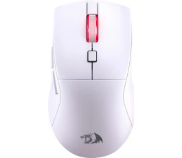 Мышь беспроводная игровая Redragon Azzmach Lite, BT+2.4G, белый