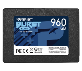 Накопитель SSD SATA 2,5" 960Gb Patriot Burst Elite (PBE960GS25SSDR)