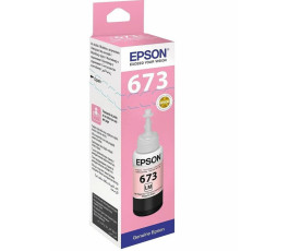 Чернила Epson 673 C13T673698 (аналог C13T67364A) светло-пурпурный 70мл