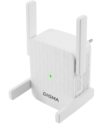 Усилитель беспроводного сигнала Digma D-WR310
