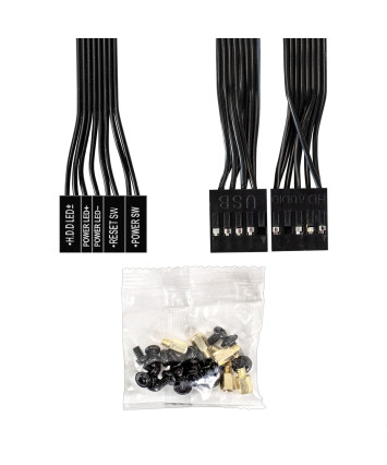 Корпус mATX Exegate EX298154RUS Black 450W BAA-408-AAA450