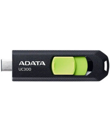 Флеш накопитель 32Gb USB 3.2 AData UC300 ACHO-UC300-32G-RBK/GN черный/зеленый