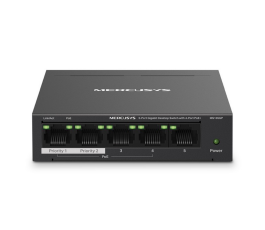 Коммутатор Mercusys MS105GP 5port, неуправляемый, PoE