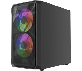 Корпус mATX без БП Powercase Micro A3B ARGB (CMMAB-A3-V2)