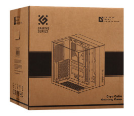 Корпус ATX без БП Defender CryoCube, черный, (без кулеров)