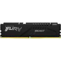 Модуль памяти DDR5 8Gb PC44800 5600MHz Kingston Fury Beast Black (KF556C40BB-8)