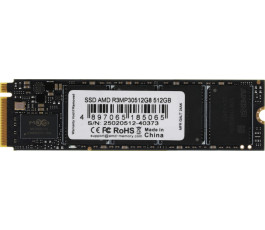 Накопитель SSD M.2 NVMe 512Gb AMD Radeon R3 R3MP30512G8