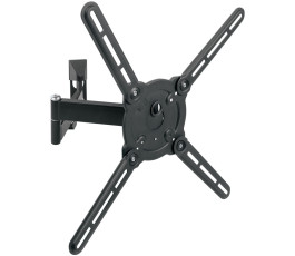 Кронштейн для телевизора Kromax ATLANTIS-15 22"-65, настенный, поворот и наклон, черный